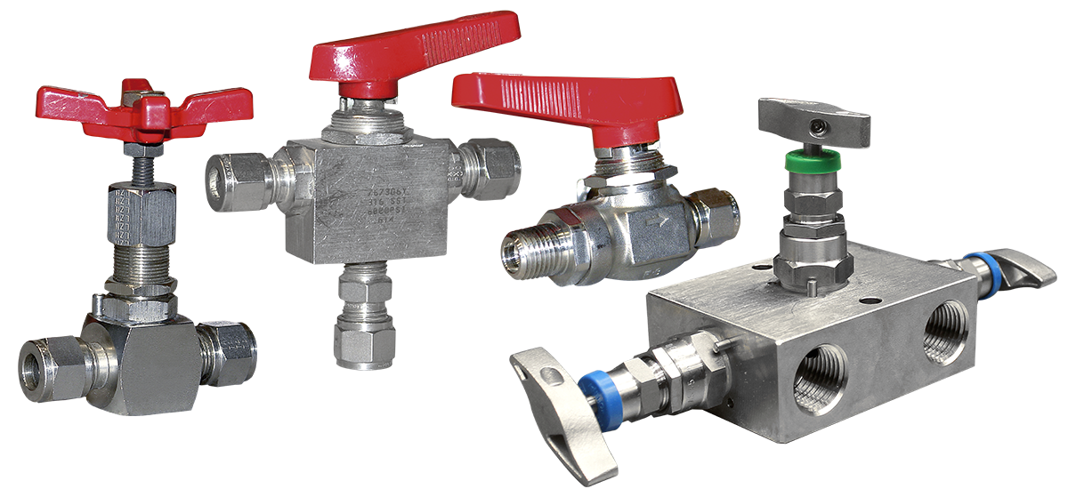 Válvulas Reguladoras, de Seguridad y Alivio, Válvulas de Control, Válvulas Tipo Tapón, Válvulas de Aguja, Válvulas de Bronce, Eliminadoras de aire, Bombas de Condensado, Trampas, Filtros, Accesorios para instrumentación, Conectores, Racores, Tubing Acero Inox ASTM A269, Manómetros, Manómetros Patrón, Presostatos, Registradores, Termocuplas, Termómetros, Termopozos, Vacuometros, Transmisores de presión y temperatura